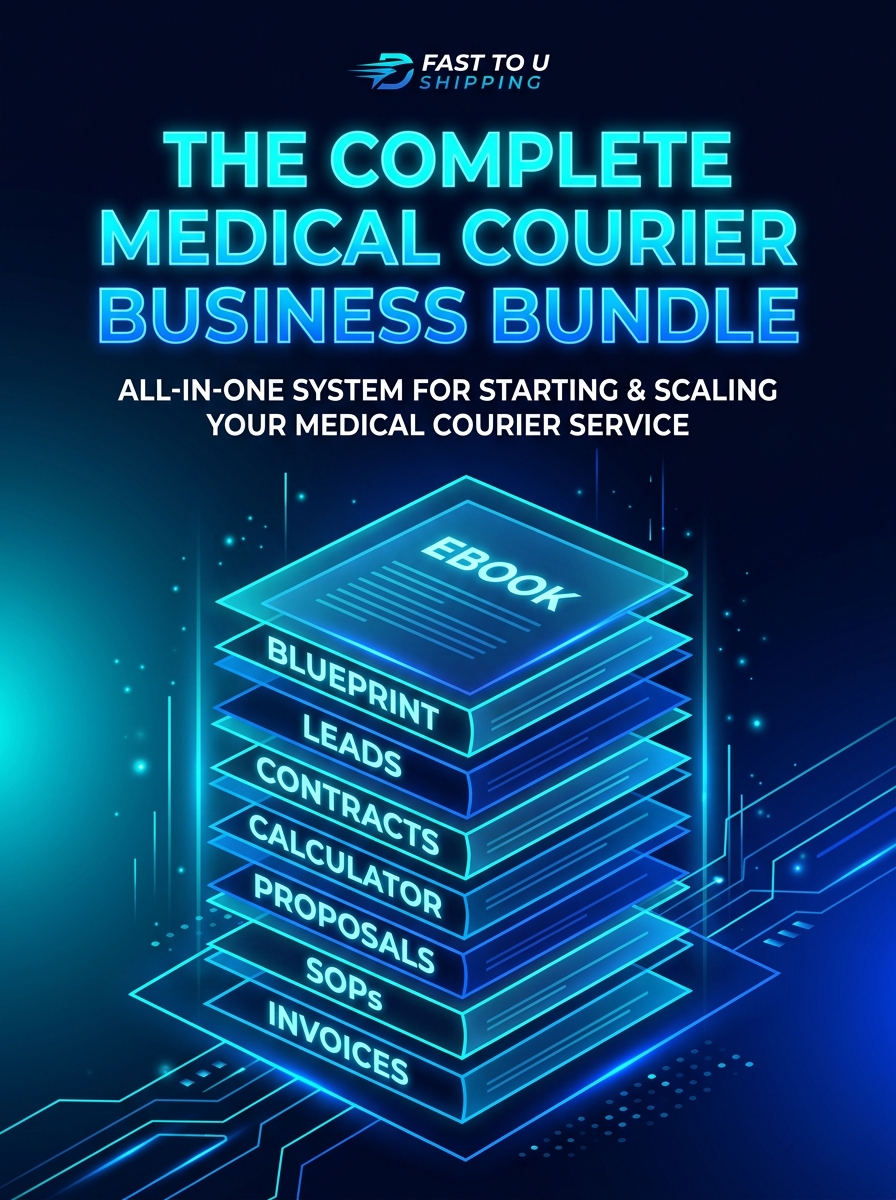 Complete Medical Courier Business Bundle