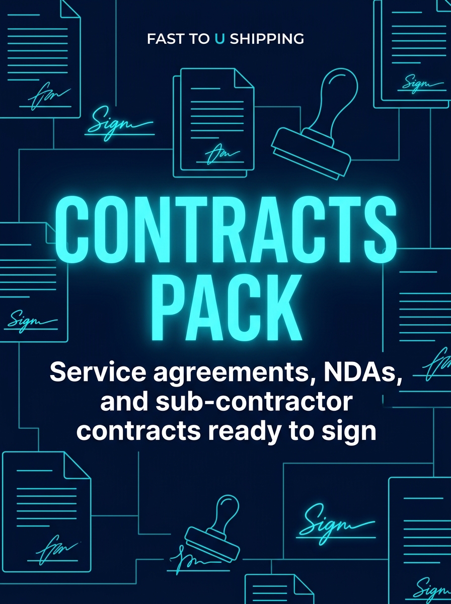 Medical Courier Contracts Pack