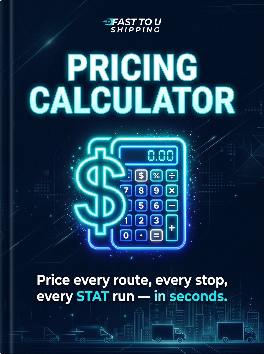 Medical Courier Pricing Calculator